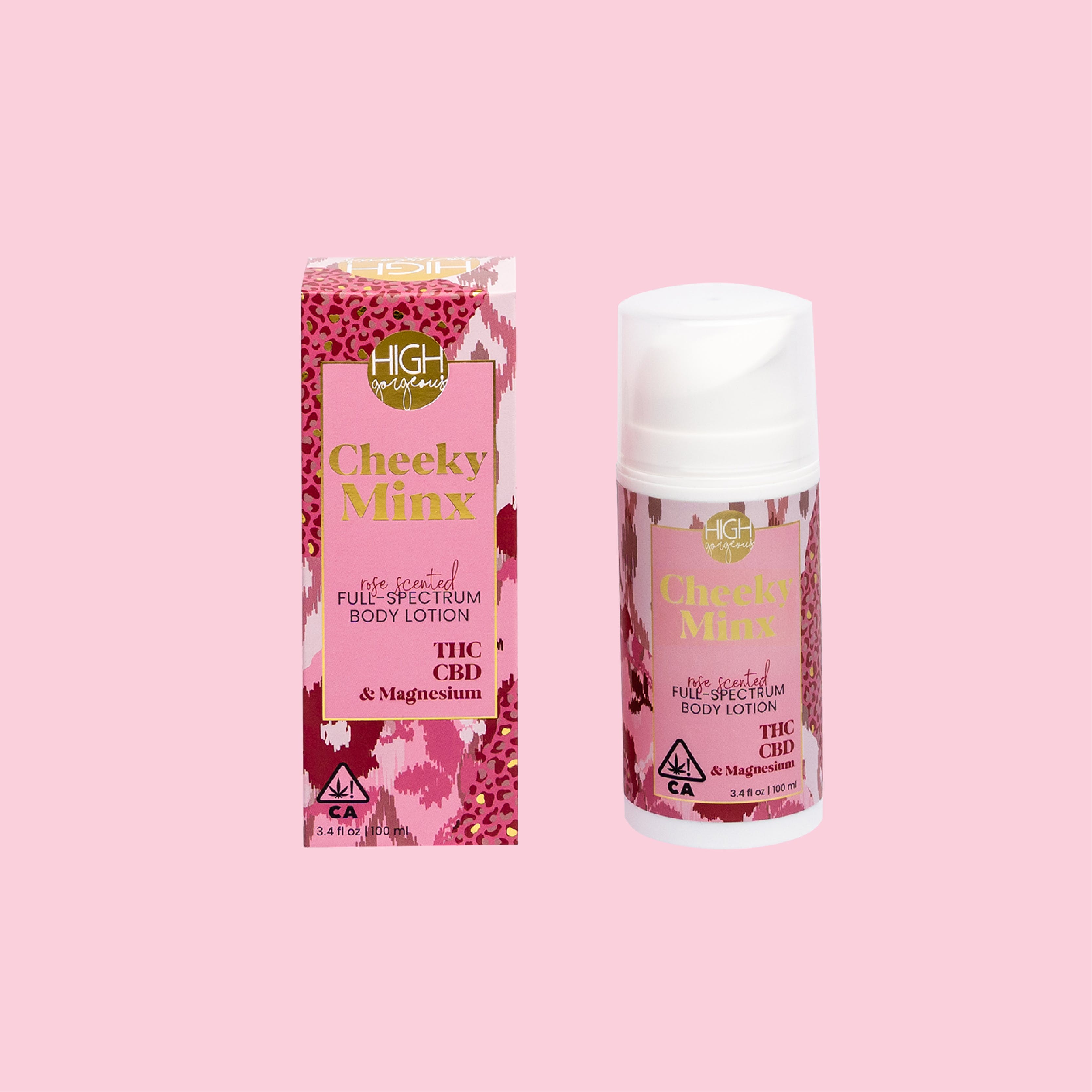 High Gorgeous | Cheeky Minx THC:CBD Body Butter| 1000mg