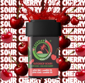 1:1 Sour Cherry [20pk] (100mg CBG/100mg THC)
