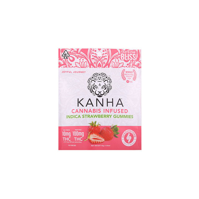 Strawberry - Indica [10pk] (100mg)