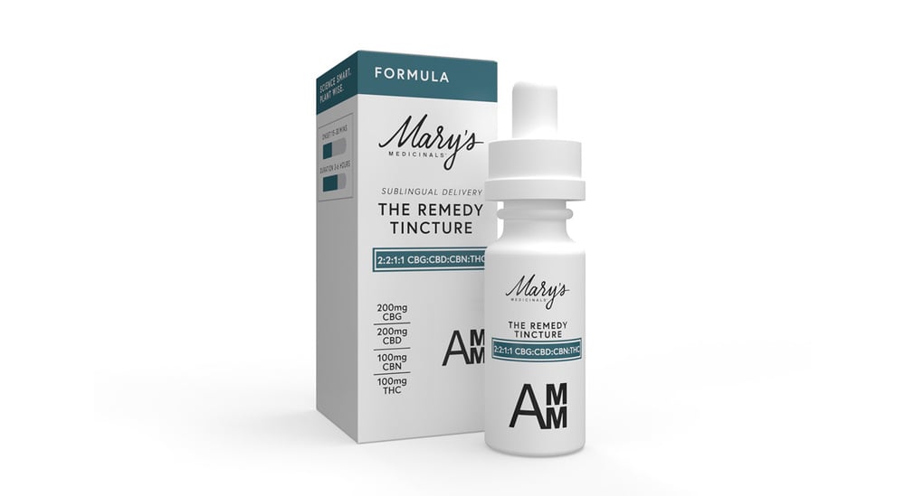 2:2:1:1 The Remedy (200mg CBG/200mg CBD/100mg THC/100mg CBN)