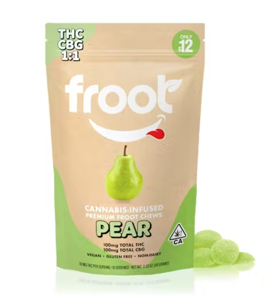 1:1 Pear [10pk] (100mg THC/100mg CBG)