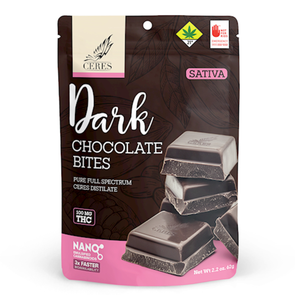 Dark Chocolate - Sativa [10pk] (100mg)