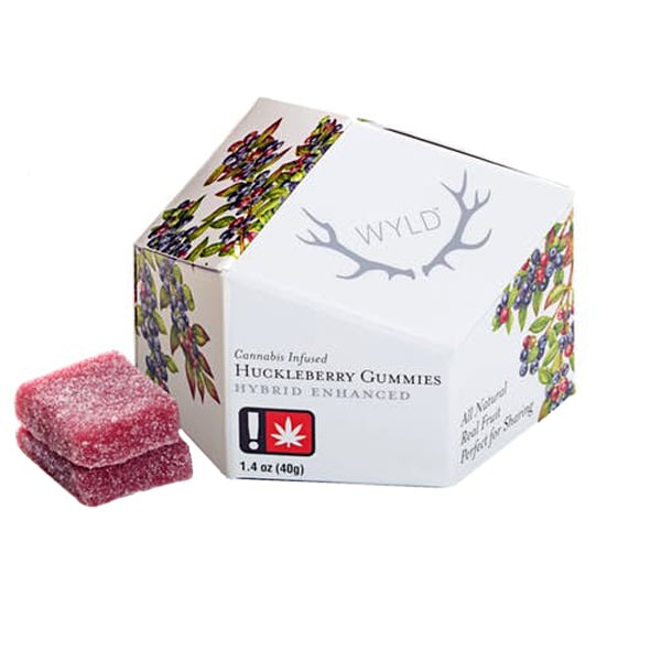 Huckleberry Hybrid Enhanced Gummies | 100mg THC