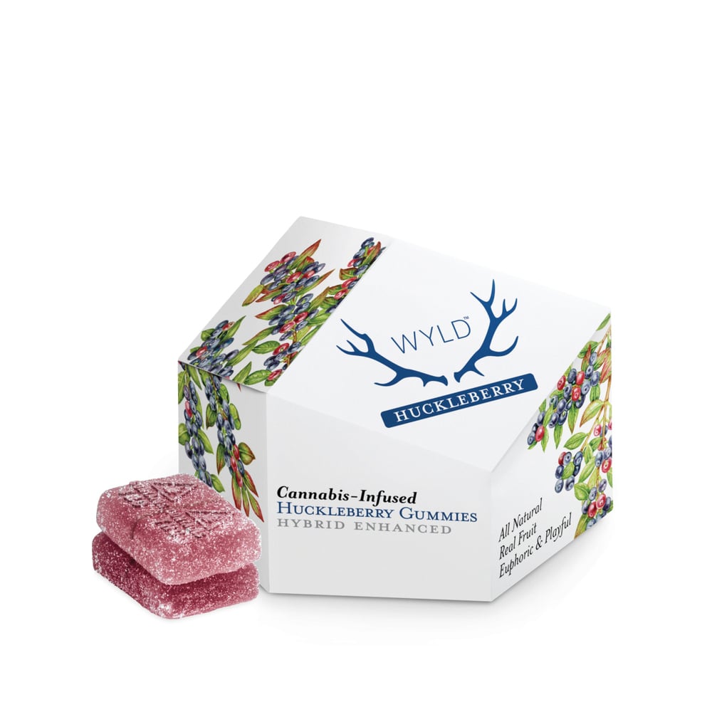 WYLD - Huckleberry Hybrid Enhanced Gummies (100mg 10pk) WYLD - Huckleberry Hybrid Enhanced Gummies (100mg 10pk)