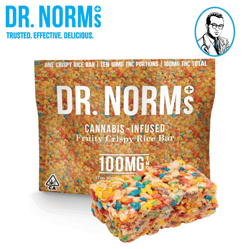 Fruity Crispy Rice Bar 100mg