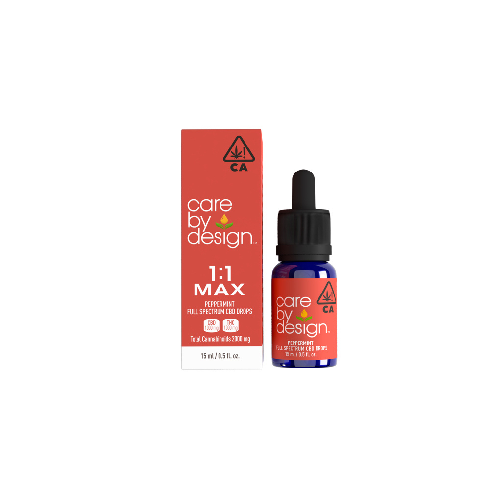 Care By Design | 1:1 MAX Full Spectrum CBD Drops 15ml