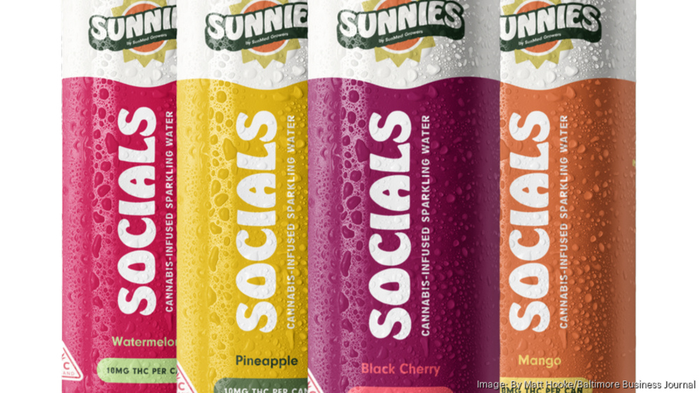 Socials - Peach Sparkling Water - 10mg