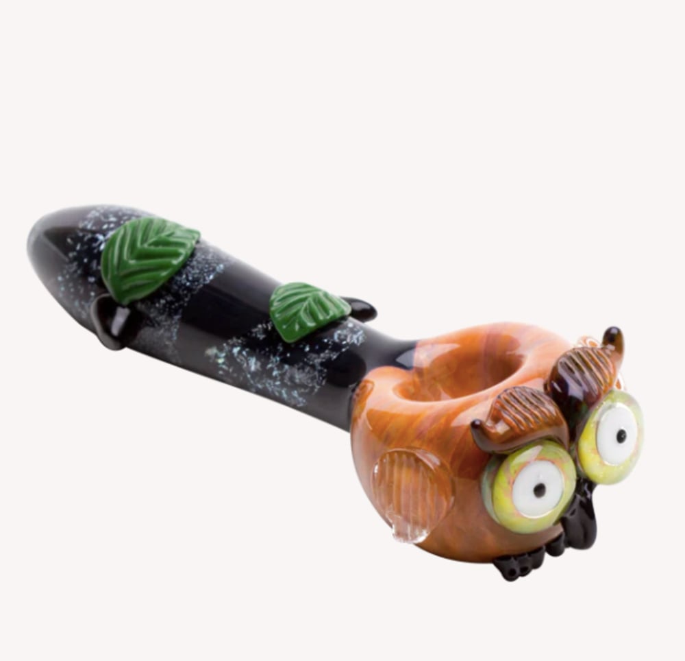 Owl Spoon Pipe