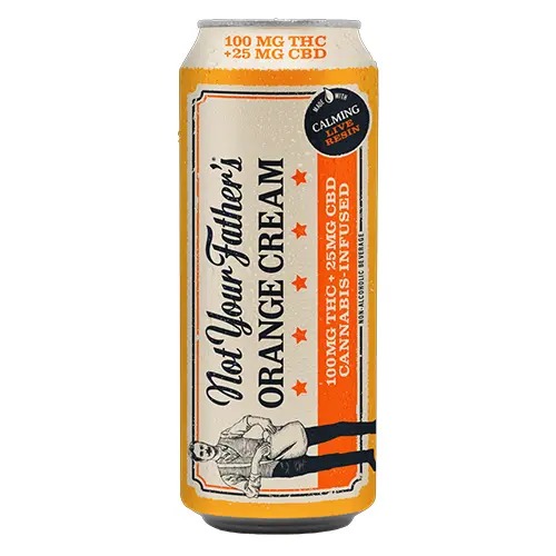 4:1 Orange Cream [16oz] (100mg THC/25mg CBD)