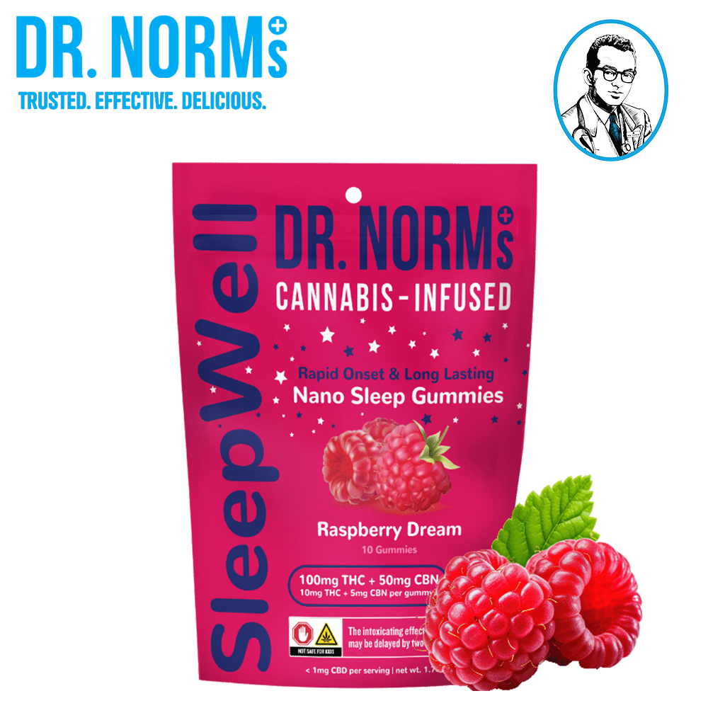 SleepWell - Raspberry Dream [10pk] (100mg THC/50mg CBN)