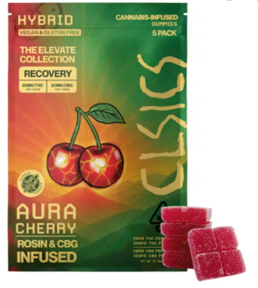 Aura Cherry [5pk] (100mg THC/100mg CBG)