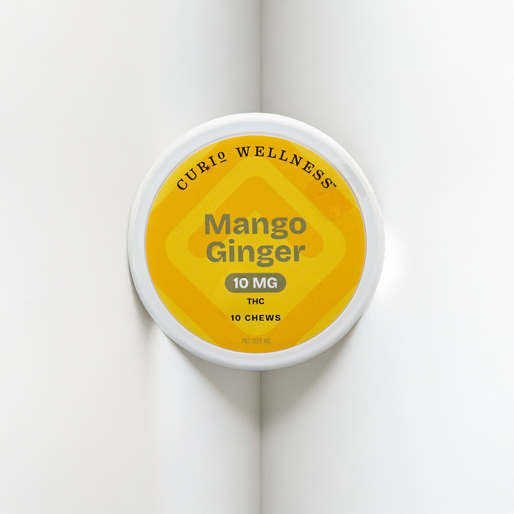 Mango Ginger Chews | 100mg | 10pk