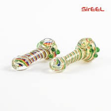 3.5" Fumed Rainbow Hand Pipe