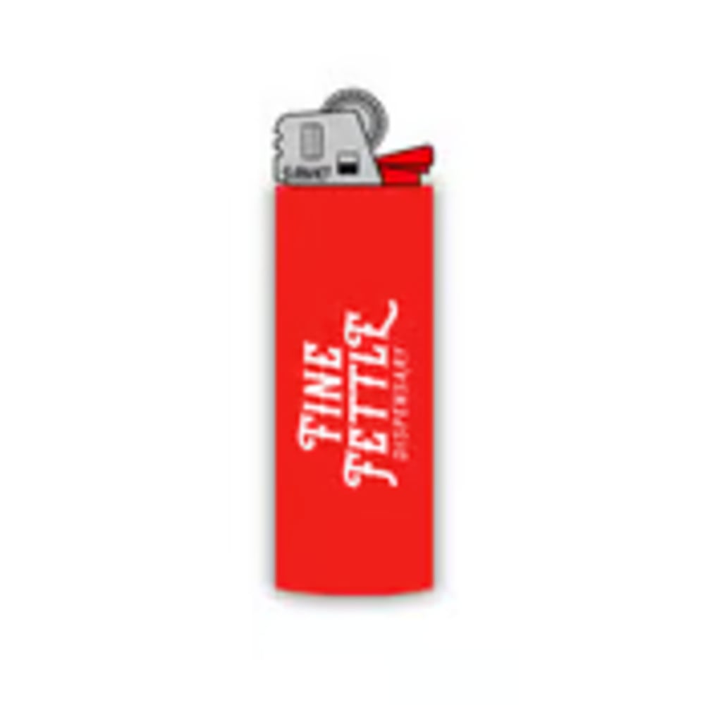 Fine Fettle Bic Lighter - Red Fine Fettle Bic Lighter - Red