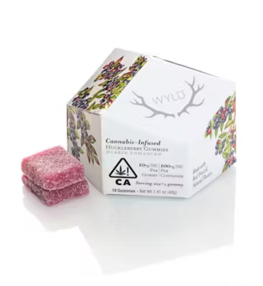 Huckleberry Hybrid Enhanced Gummies | 100mg THC