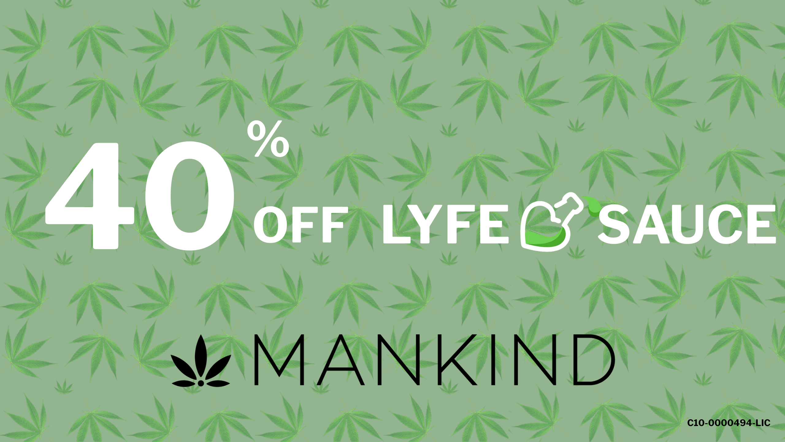LYFE SAUCE - 40% OFF! special
