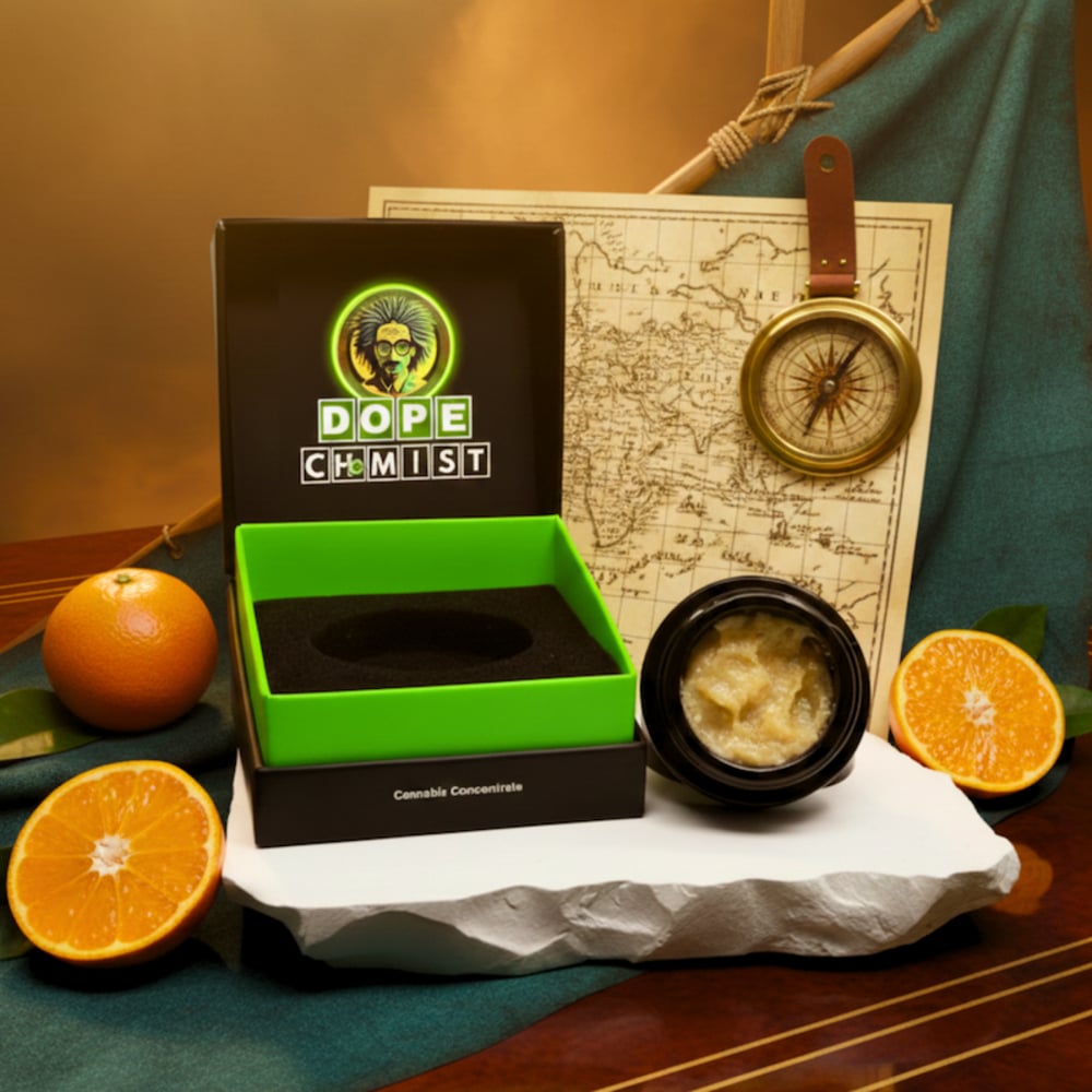 Dope Chemist  Captain Satsuma Live Hash Rosin