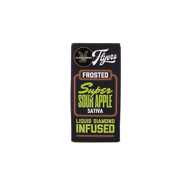 Super Sour Apple (2.5g) - Diamond Frosted Flyers Pre-Rolls Super Sour Apple (2.5g) - Diamond Frosted Flyers Pre-Rolls