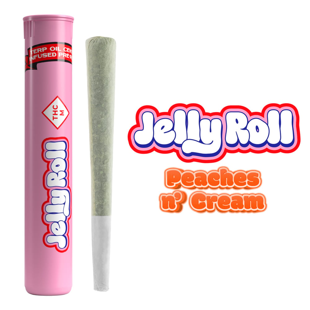 Peaches 'n Cream - 1.1g - Infused Preroll