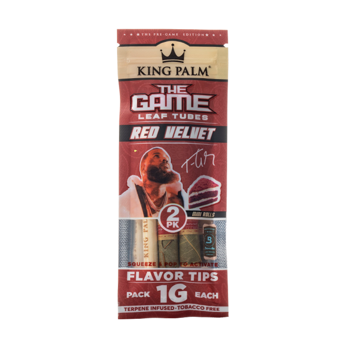 Real Leaf Tubes - Red Velvet - 2pk