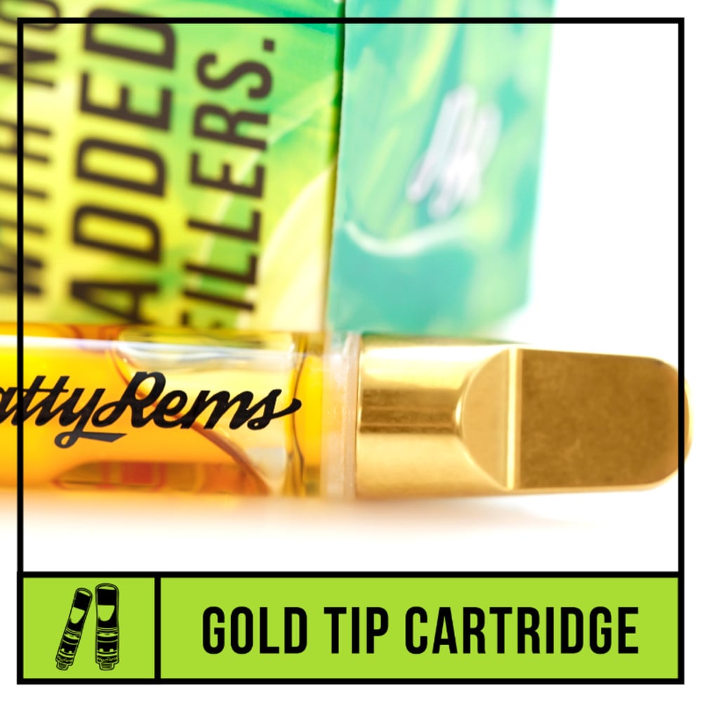 Natty Rems Gold Live Resin Cartridge (I) 1000mg