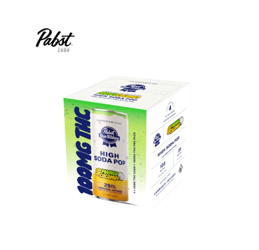 Mango Coconut Infused Soda