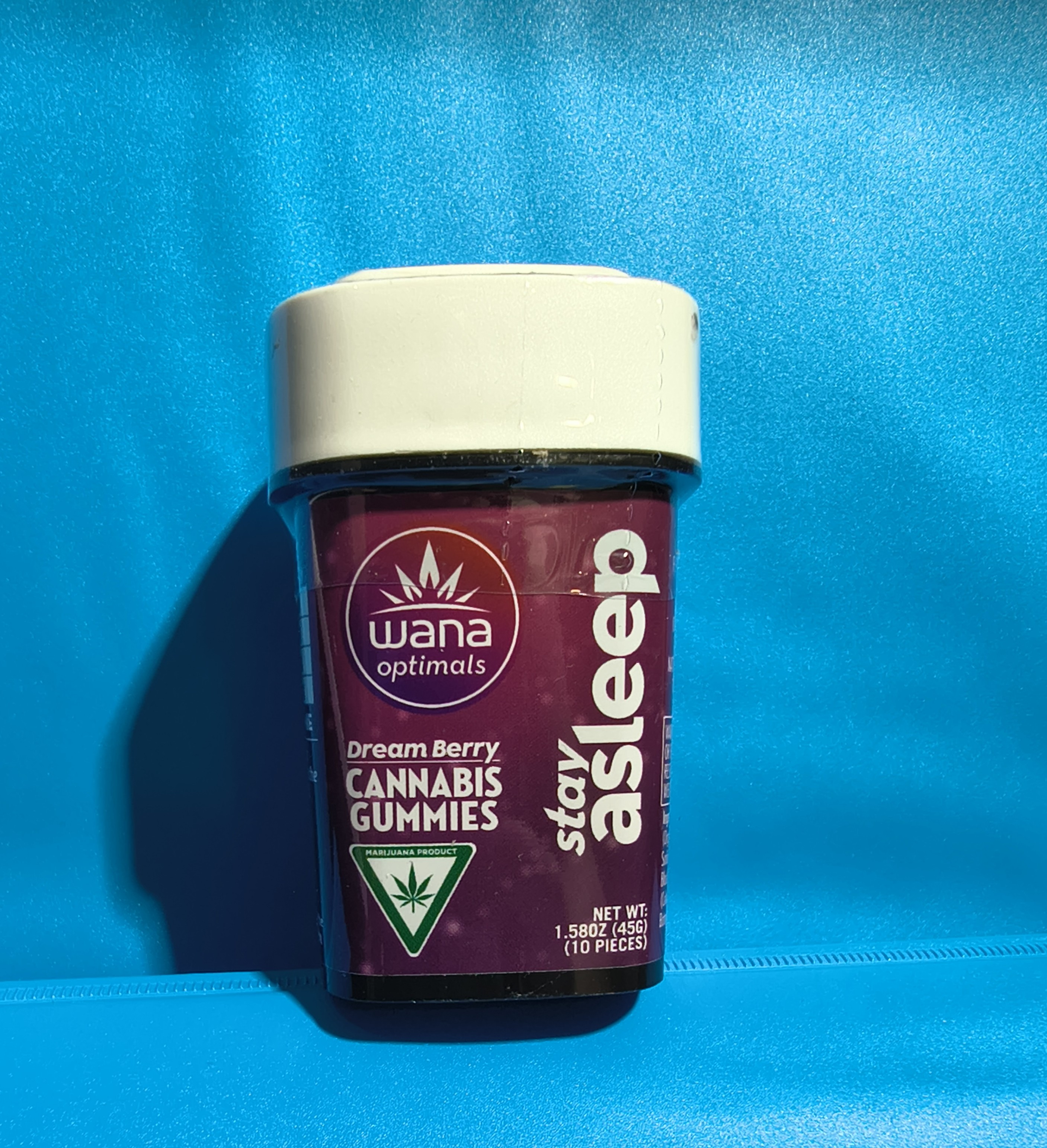 Wana Optimal - Stay Asleep Dream Berry 100mg Gummies