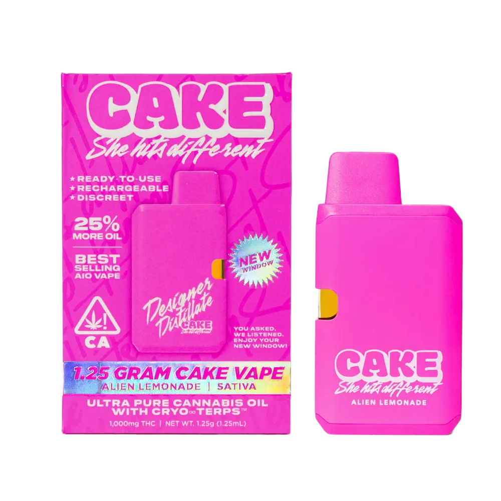 CAKE she hits different Pink Guava [1250mg]