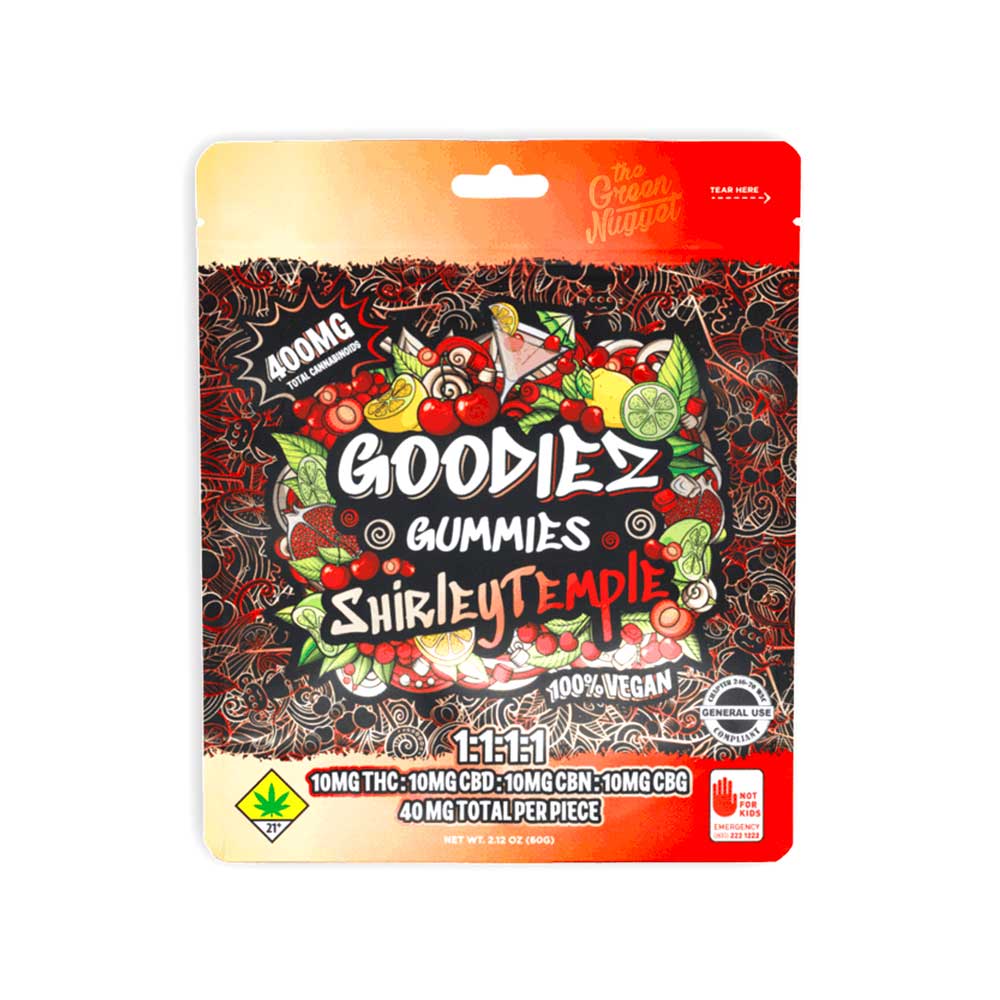 1:1:1:1 Shirley Temple [10pk] (100mg THC/100mg CBD/100mg CBN/100mg CBG)
