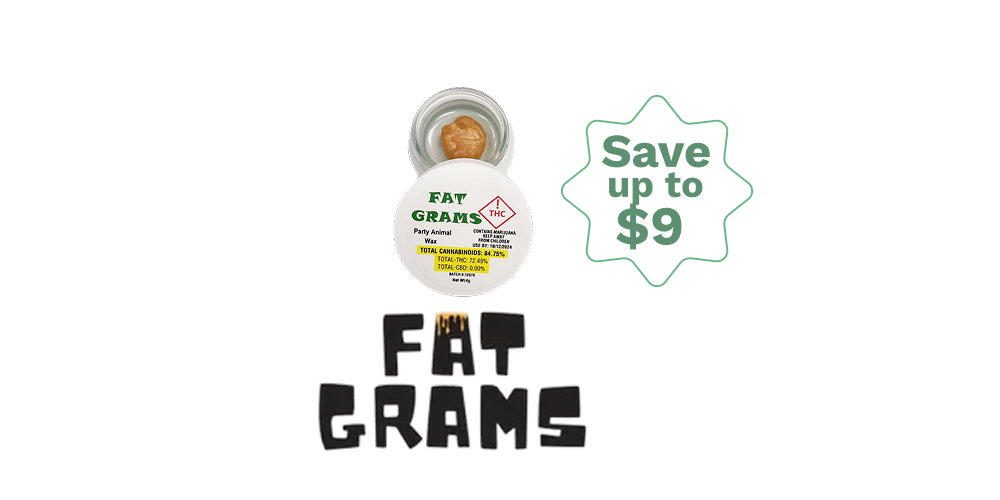 20% off Fat Gams 4g Wax/Shatter! special photo