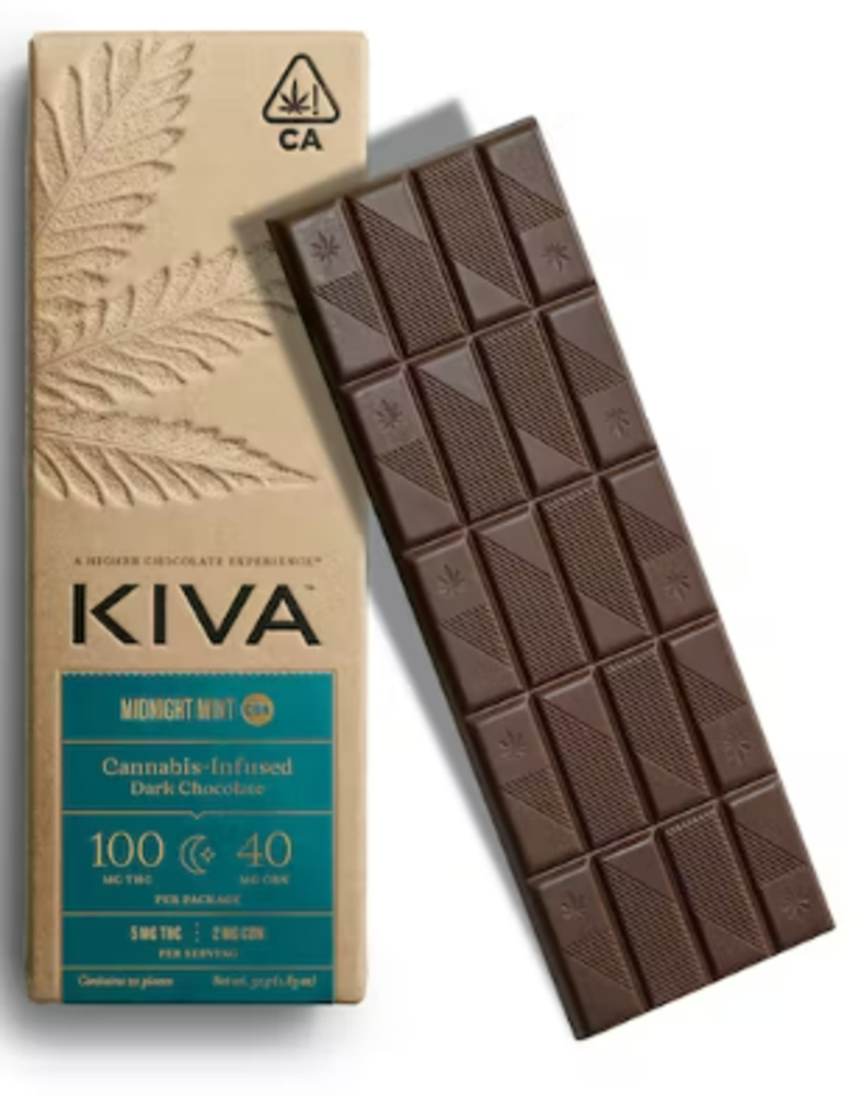5:2 Midnight Mint Dark Chocolate CBN (100mg THC/40mg CBN)