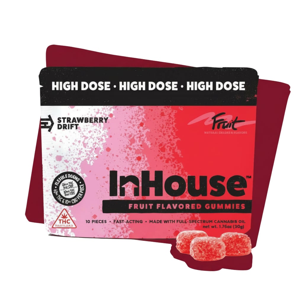 4:1 Strawberry [10pk] (400mg THC/100mg CBD) High Dose