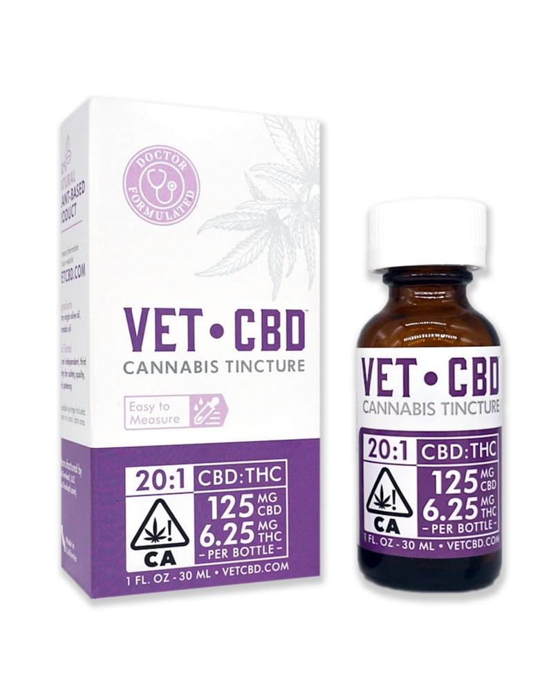 20:1 CBD Tincture [1oz] (125mg CBD/6.25mg THC)