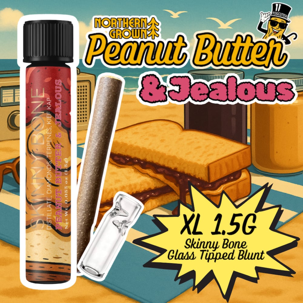 Northern Grown - Skinny Bone Peanut Butter & Jealous Infused Blunt 1pk (1.5g)