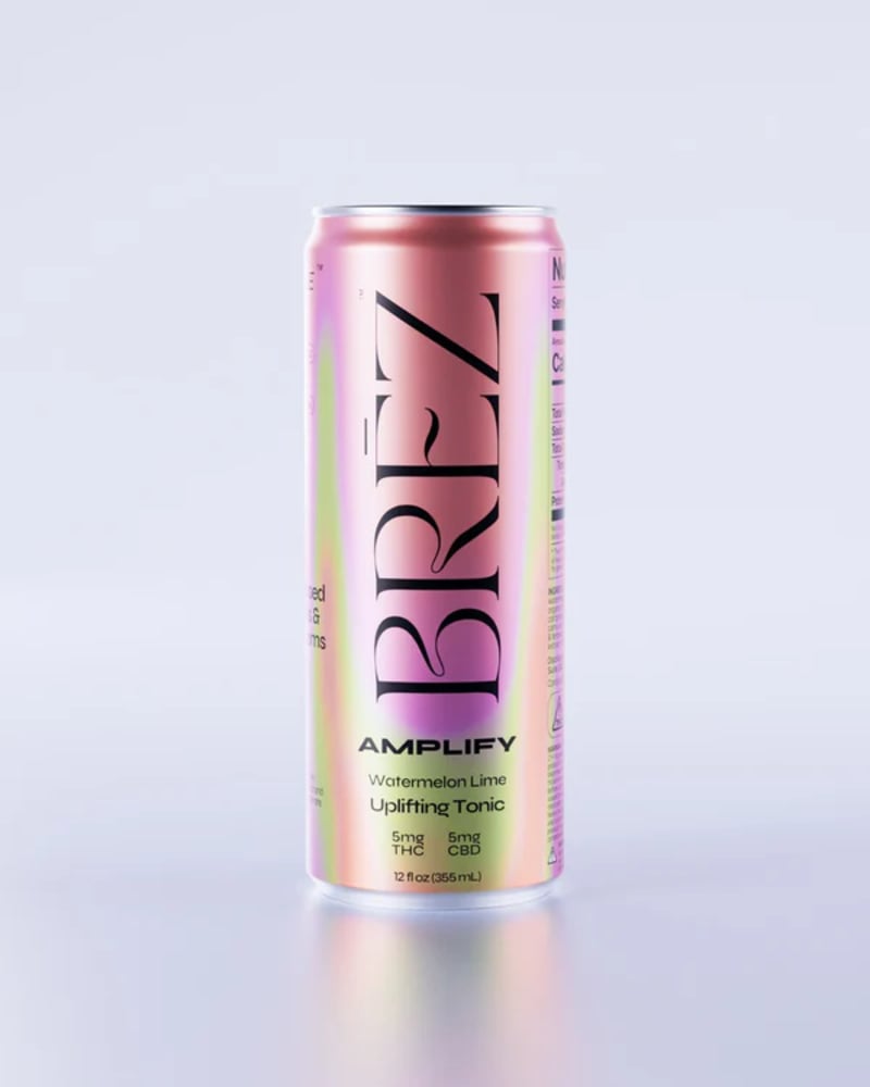 BREZ - Hemp Derived - Watermelon Lime 5mg THC 5mg CBD