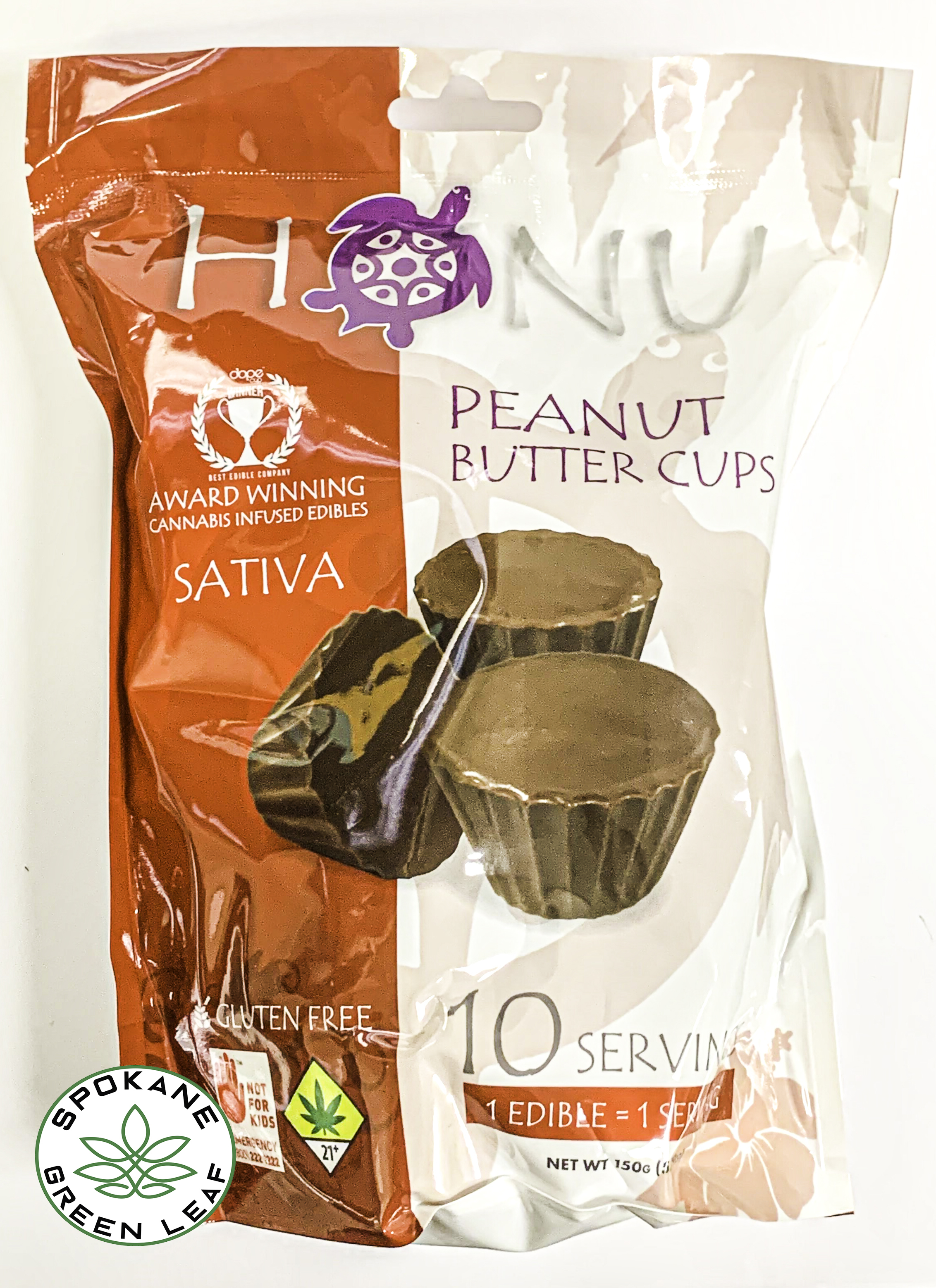 Peanut Butter Cups - Sativa [10pk] (100mg)