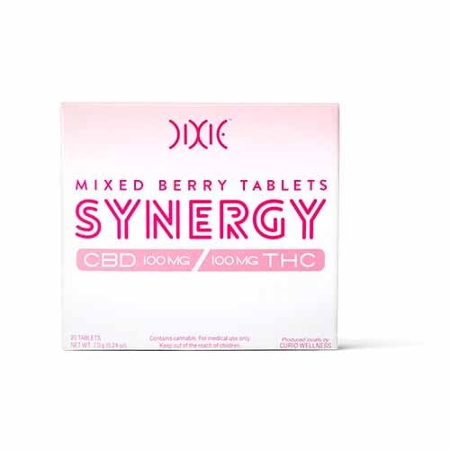 SYNERGY Mixed Berry 1:1 - [20pk] (100mg CBD/100mg THC)