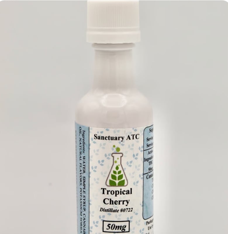 50mg Distillate #0722 Infused Beverage - Tropical Cherry
