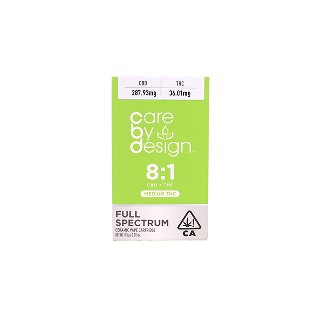 8:1 Vape Cartridge, 1 gram