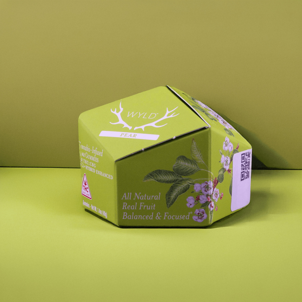 Pear 1:1 CBG + Hybrid Enhanced Gummies | 100mg