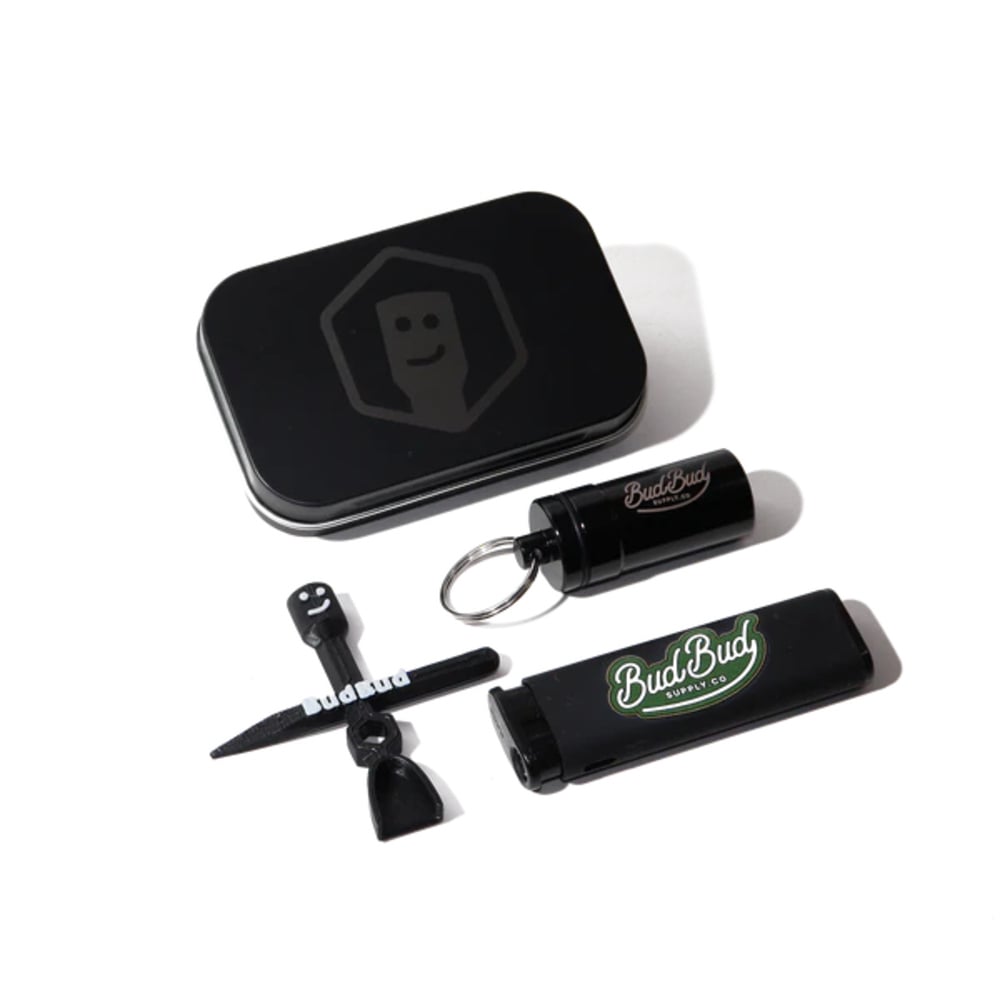 Happy Packing Tin Black