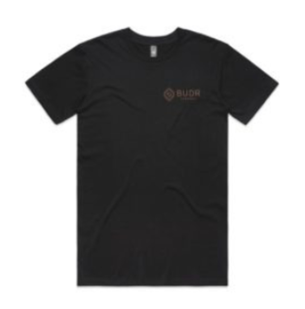 Budr Black Tee-Small