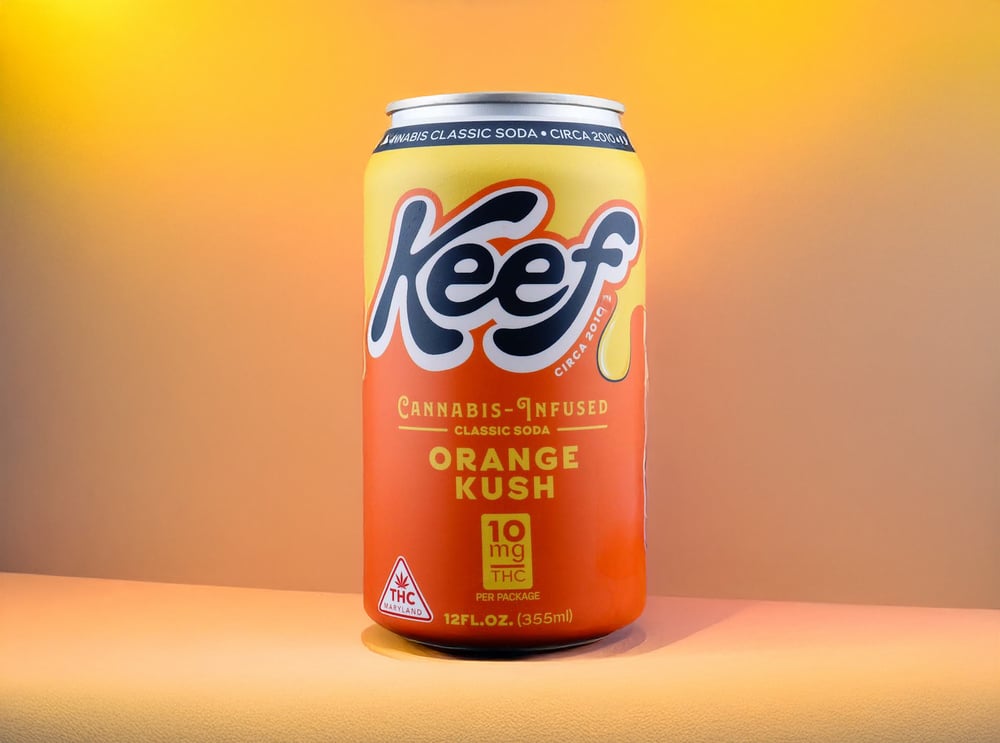 Keef Classic Soda - Orange Kush 10mg