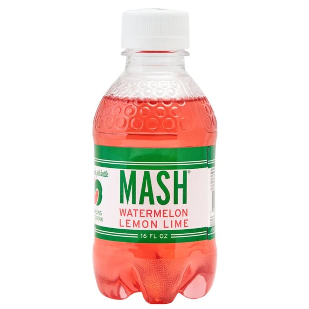 Boylan Bottling Co. Mash Watermelon Lemon Lime Sparkling Fruit Beverage 16 fl. oz
