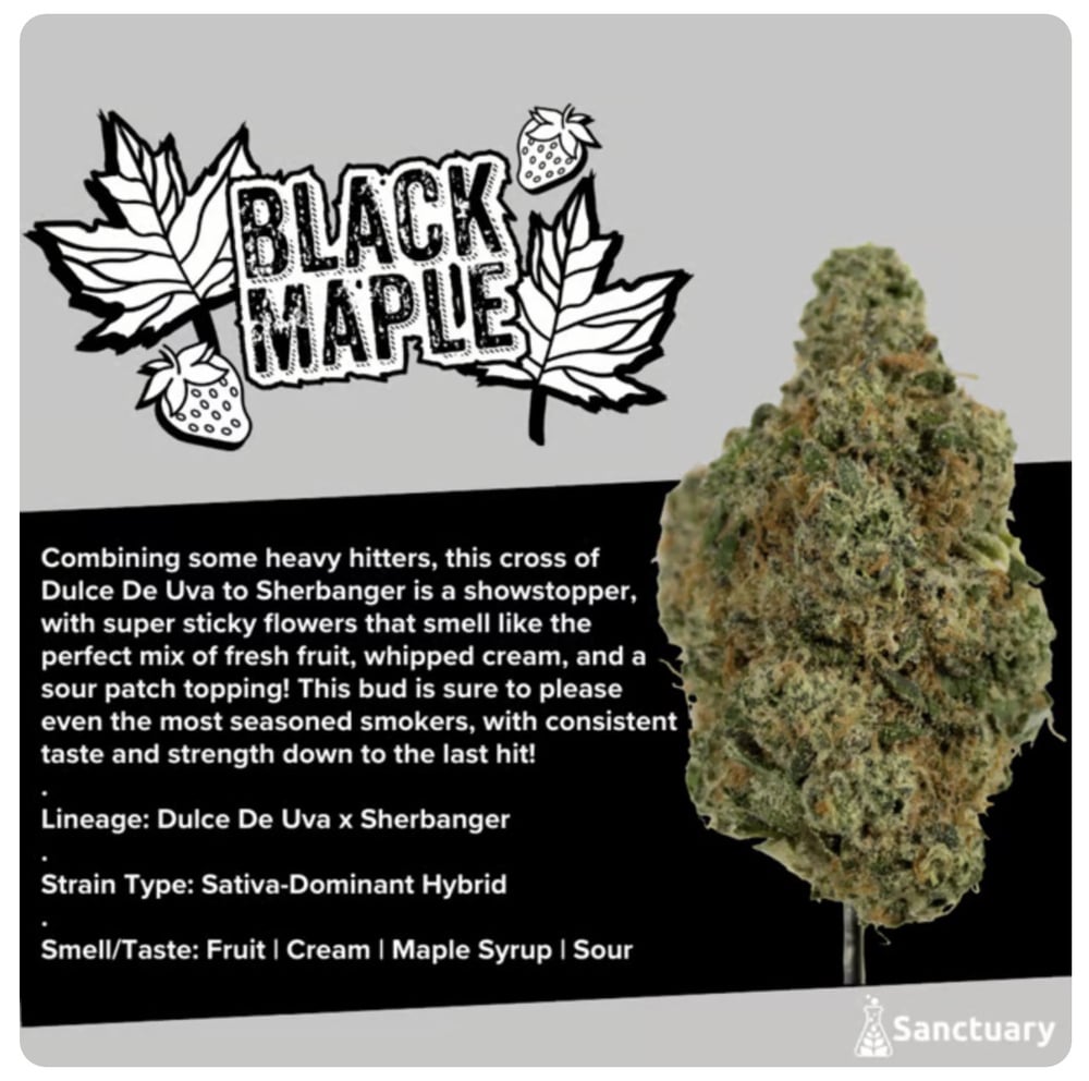 Black Maple Flower Tac 33.73%