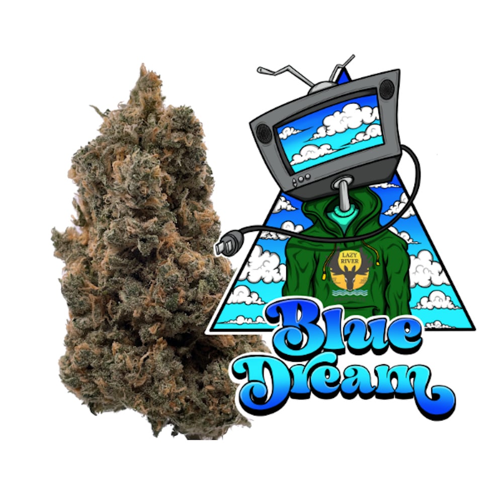 Lazy River Products - Blue Dream Flower Lazy River Products - Blue Dream Flower