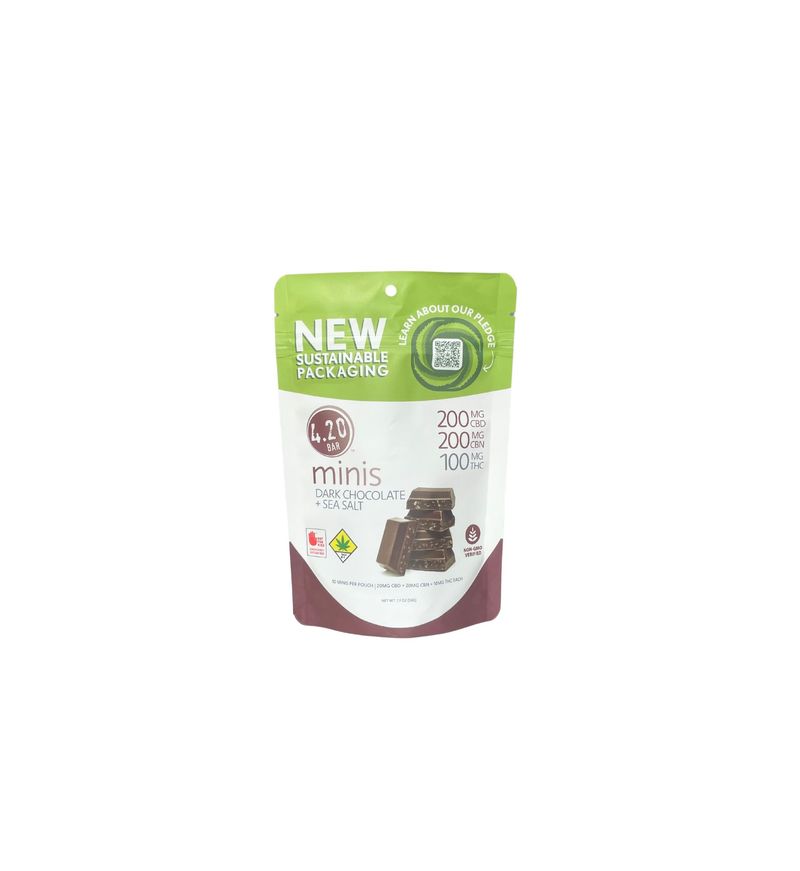 2:2:1 CBN Dark Chocolate + Sea Salt (200mg CBN/200mg CBD/100mg THC)