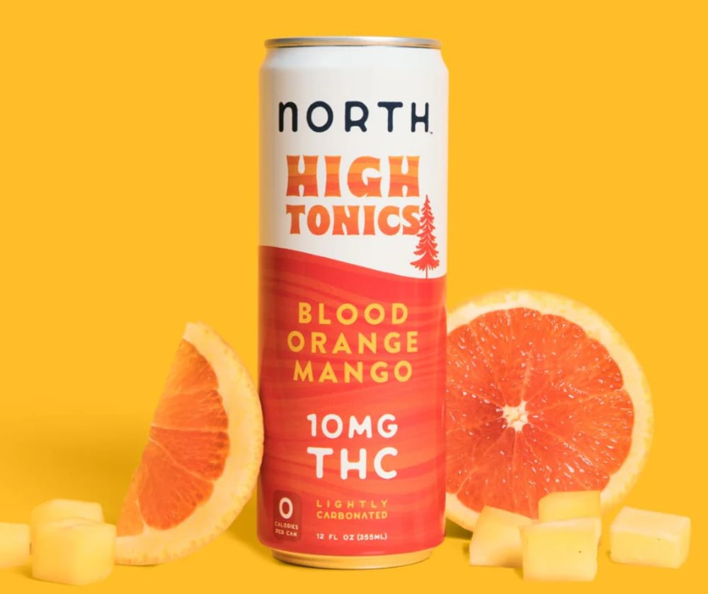 North Canna - Hemp Derived - Blood Orange Mango 10mg