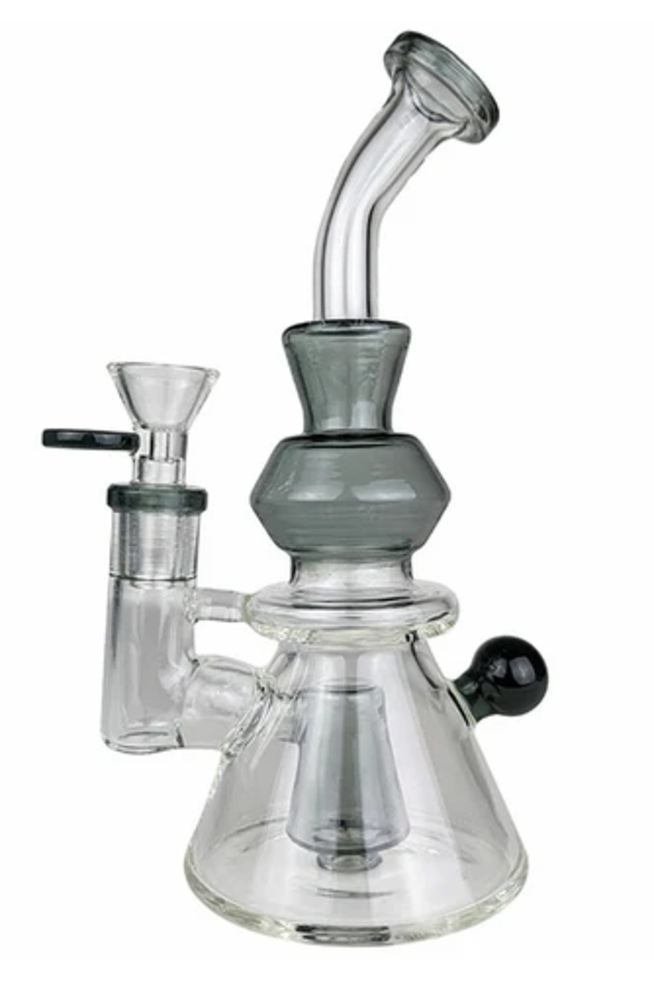 8" Color Trim Matrix Banger Hanger w/ 14mm Bowl