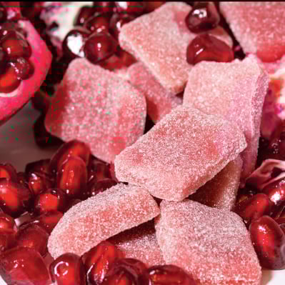 Pomegranate 1:1 CBD + Hybrid Enhanced Gummies | 100mgmg CBD